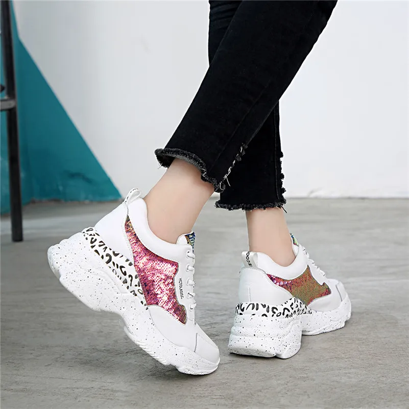 CONASCO/Модные женские кроссовки смешанных цветов Новинка весна-лето 2019 удобная