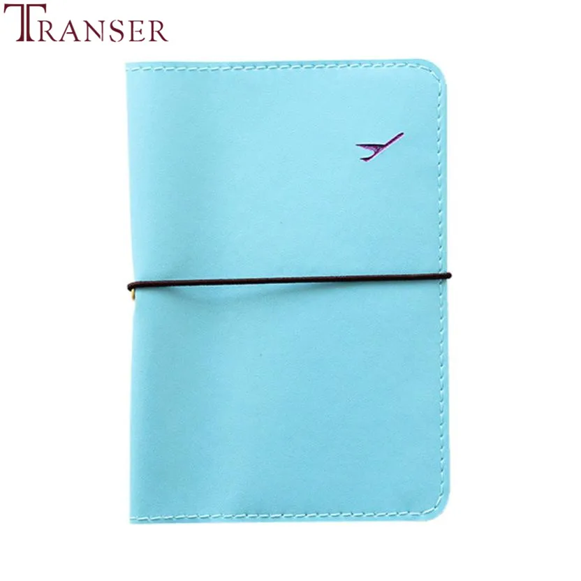 Новый кожаный чехол для паспорта путешествий защитный карт женщин и мужчин Adventure
