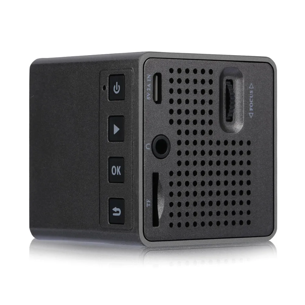 Exquizon P1 + WI FI Беспроводной карманный светодиодный Pico Smart Mini Projecto DLP Micro Miracast DLNA