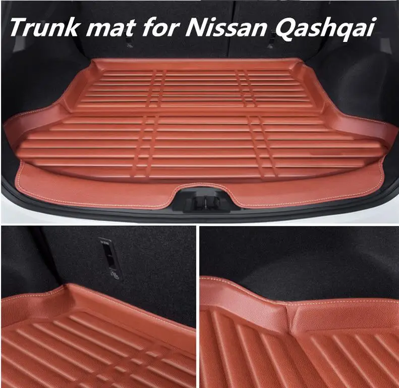 Подходит для NISSAN QASHQAI J11 2014 2015 2016 2017 2018 коврик сапог задний багажник подкладка