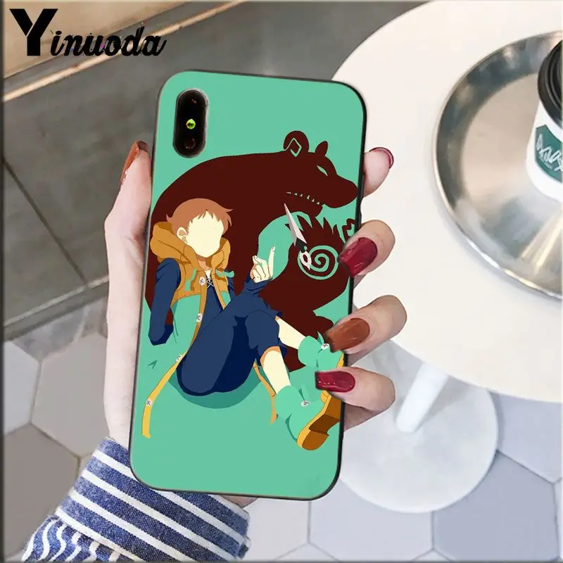 Yinuoda В Стиле персонажа Дианы из игры The Seven Deadly грехов черная ТПУ чехлы для