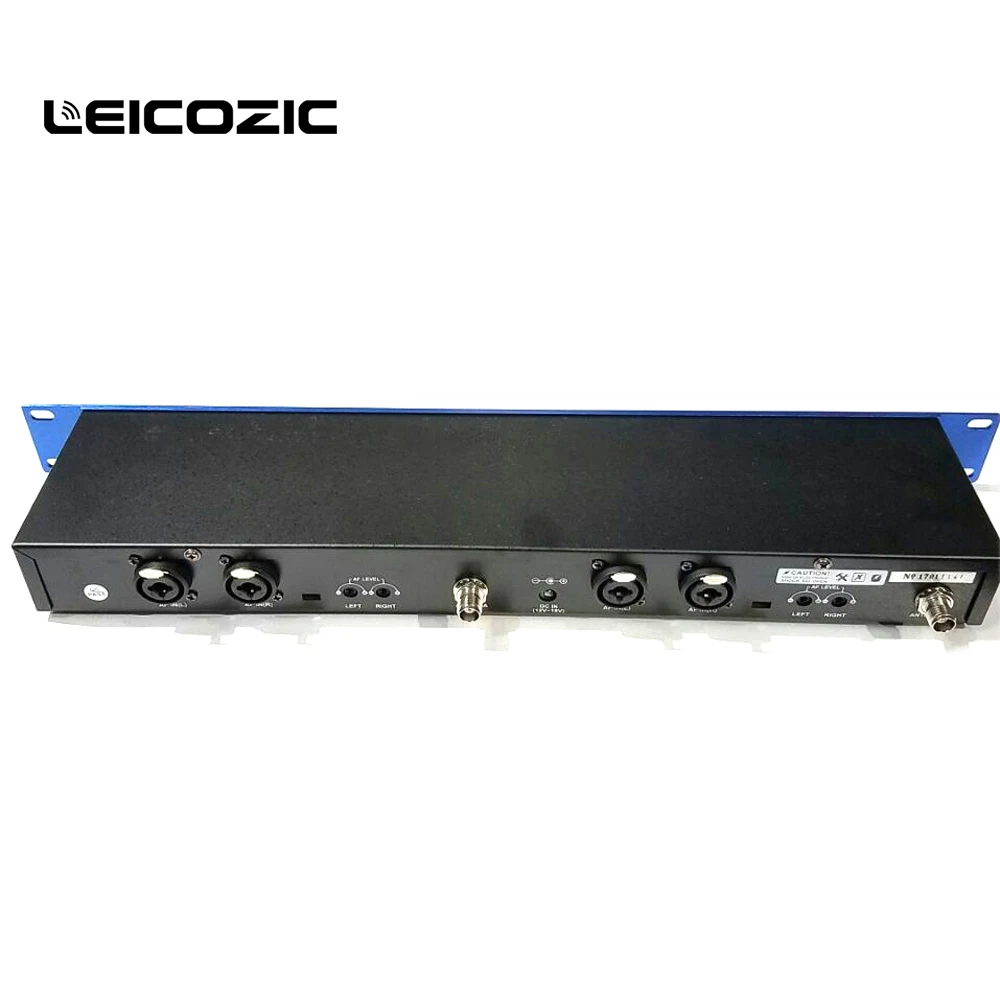 Leicozic BK5102 2 приемника 1 передатчик двухканальный в ухо монитор система
