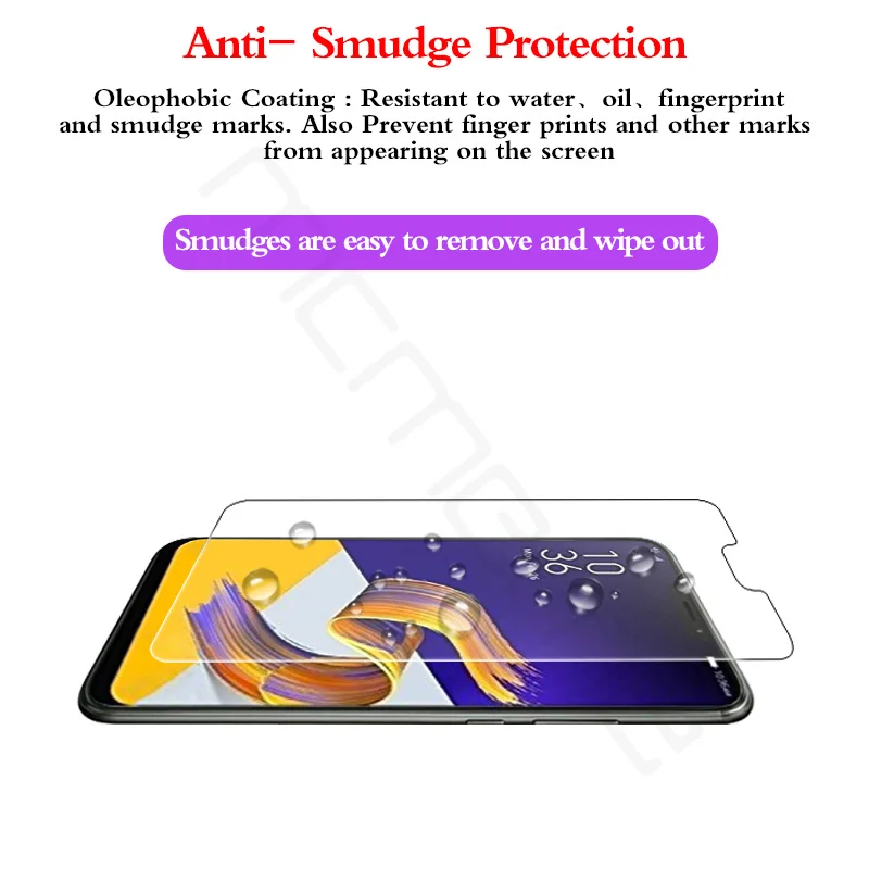 Закаленное стекло 9H 2.5D для Asus Zenfone 5Z ZS620KL защитная Пленка премиум класса 5 ZE620KL 2