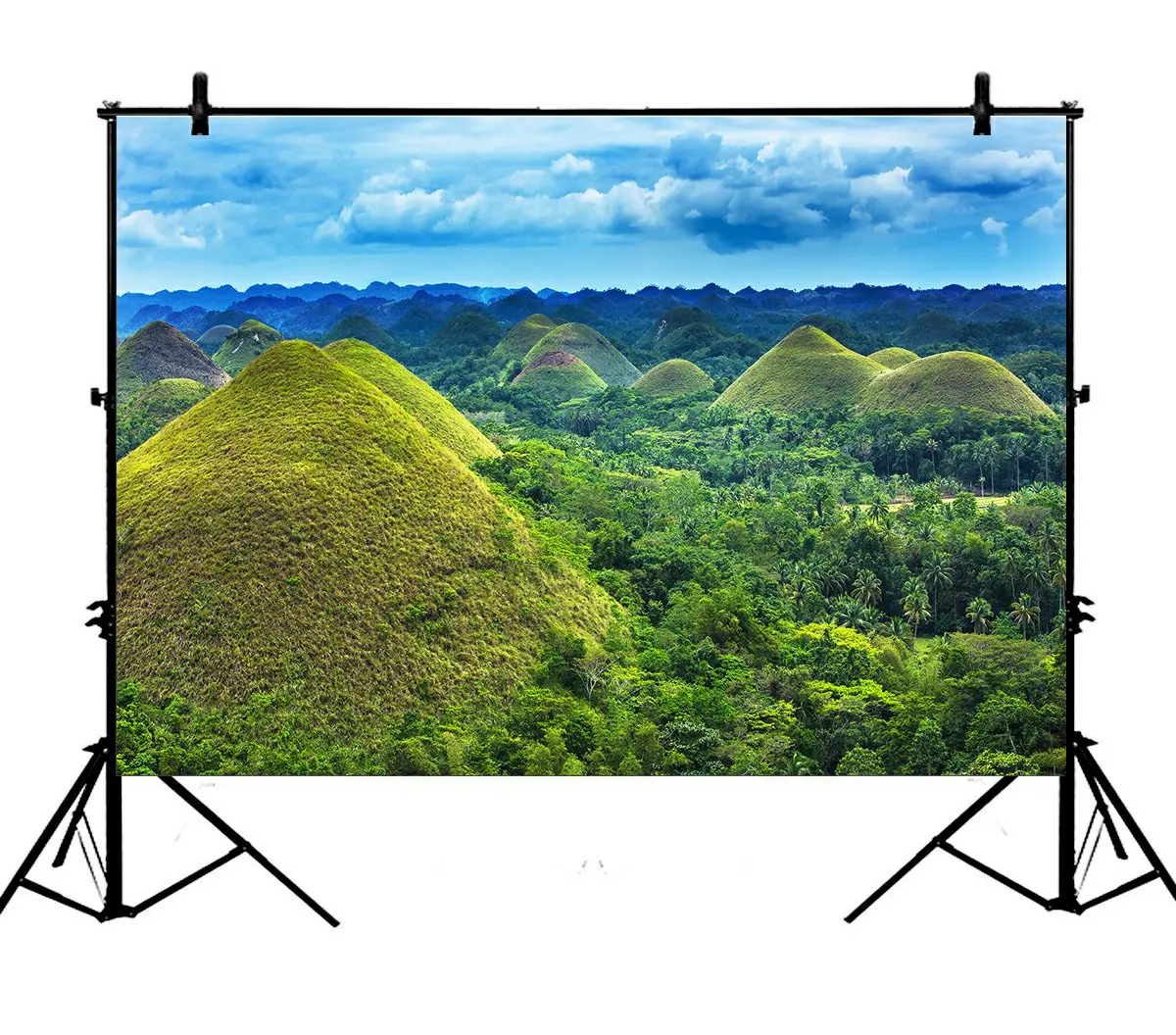 5x7ft шоколадные холмы Bohol остров природа пейзаж Филиппины полиэстер фото фон