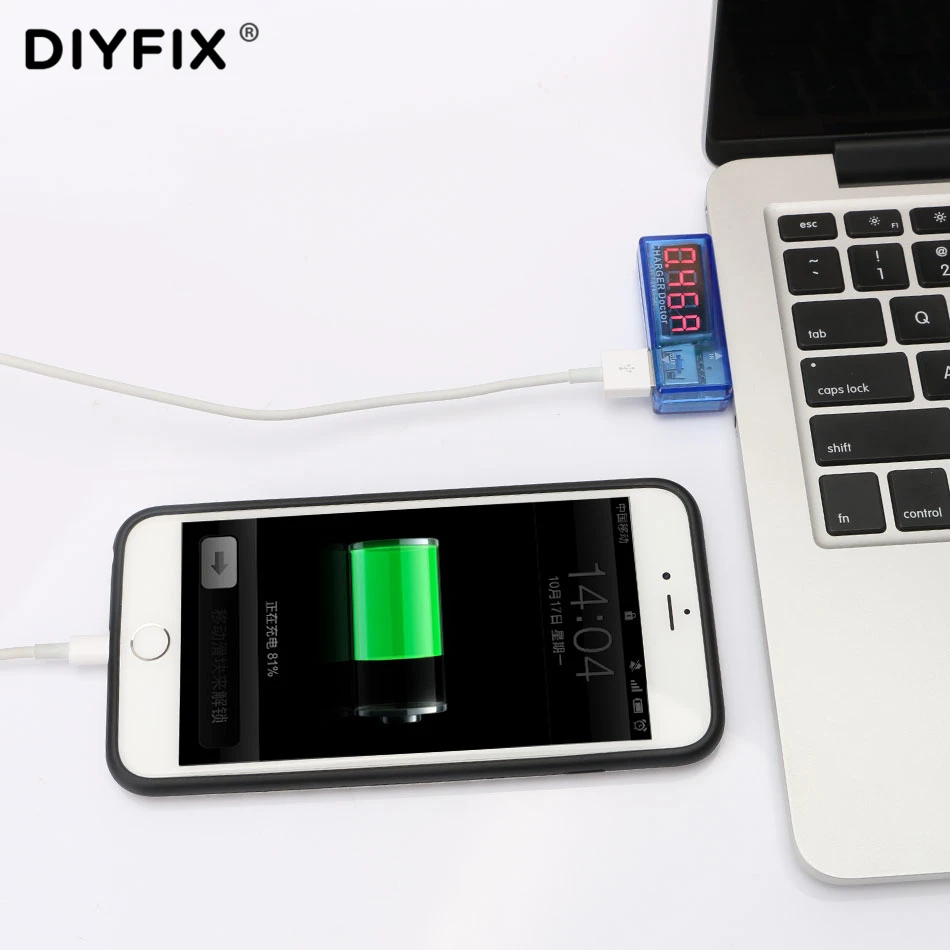 Цифровой USB-индикатор напряжения и тока DIYFIX | Инструменты