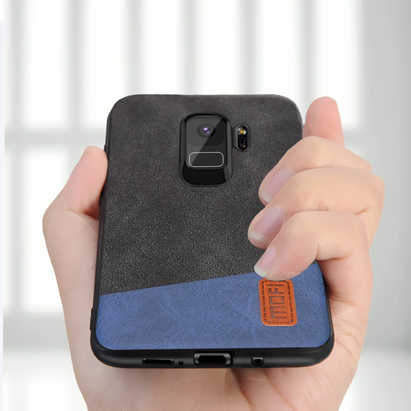 Чехол для Samsung S9 Plus чехол MOFI Galaxy S9Plus Жесткий задней панели + Мягкий силиконовый