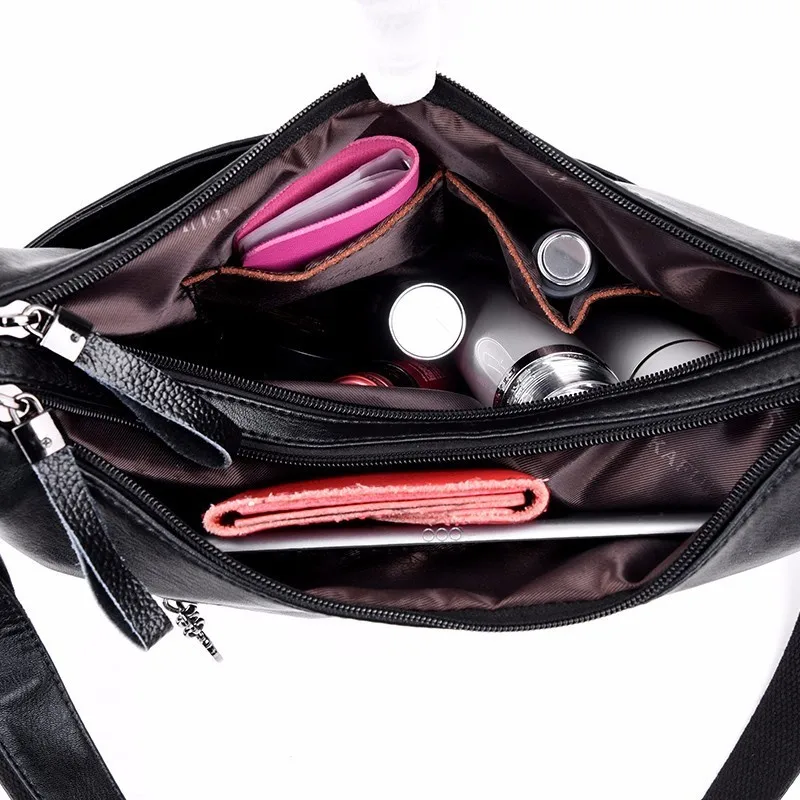 2019 женские кожаные сумки высокого качества Bolsa Feminina через плечо для женщин сумка