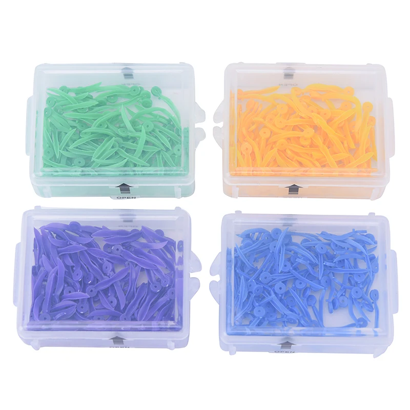 Новинка 100 шт./кор. Одноразовый стоматологический клин с отверстием для зубов