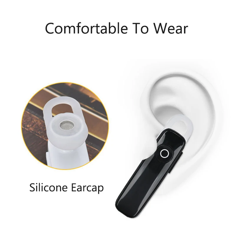 DISOUR мини бизнес Bluetooth наушники беспроводные стерео легкие портативные ушной