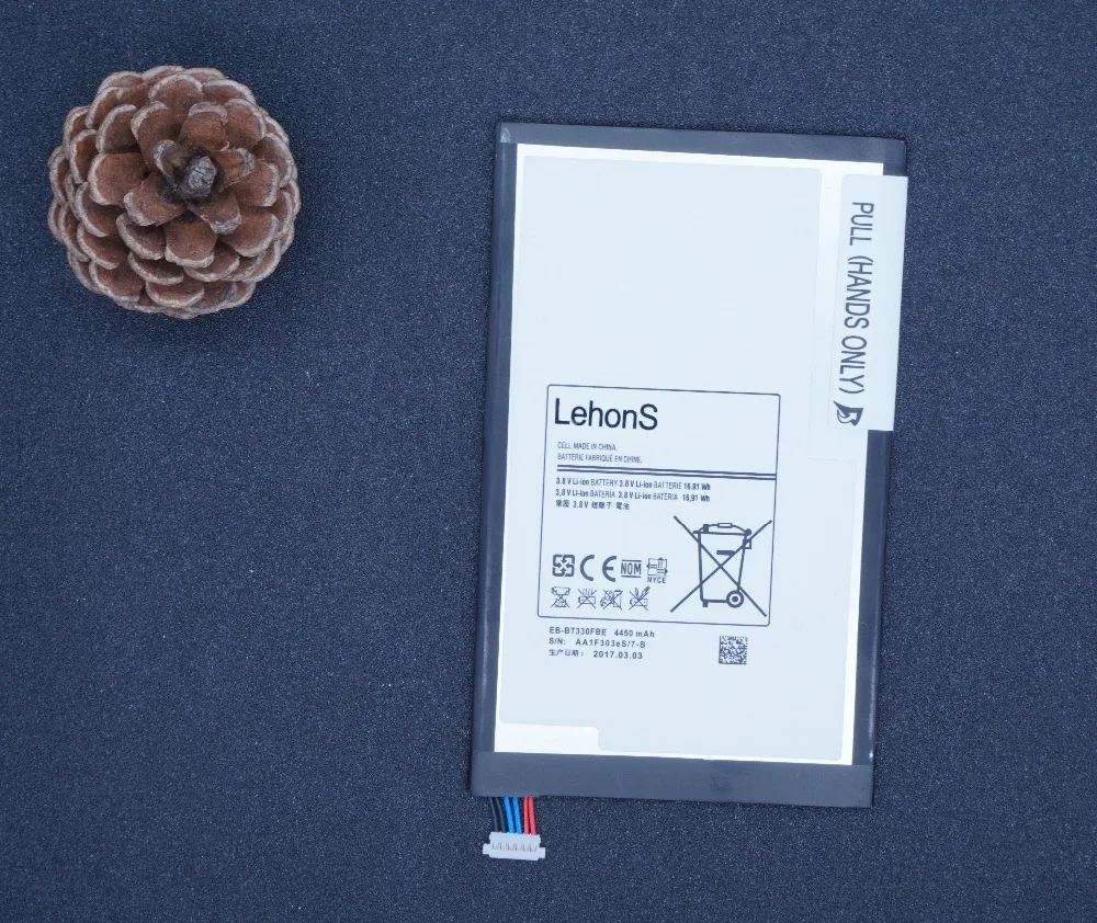 LehonS 1x4450 мАч запасная батарея для планшета Samsung Galaxy Tab 4 SM T330 T331 T331C T335 EB BT330FBE/EB