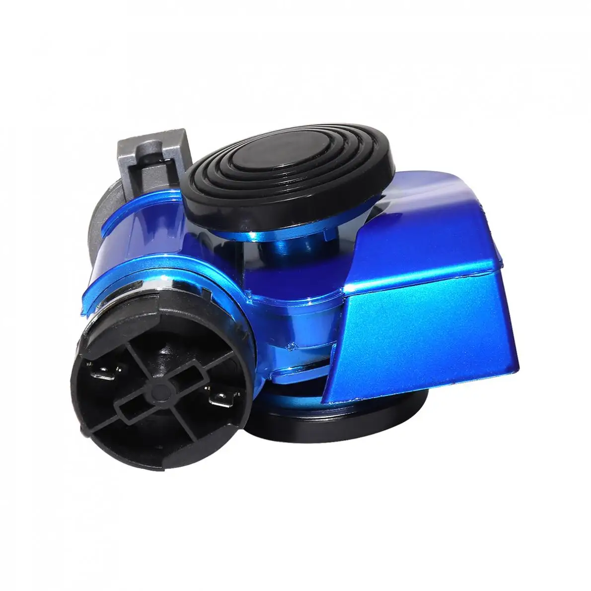 DC12V 139dB автомобильный лак синяя Улитка Компактный Двойной Воздушный Рог для автомобиля мотоцикла яхты лодки внедорожника велосипеда