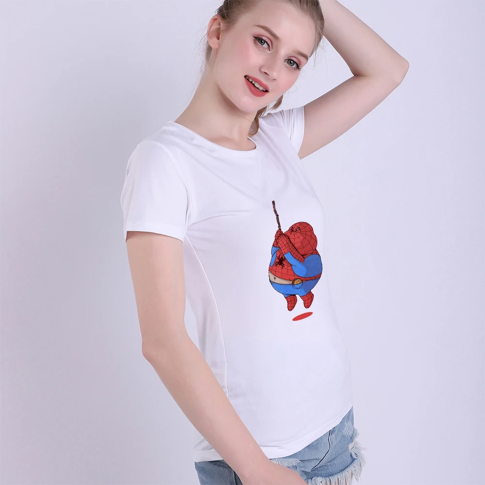 Забавная футболка с супергероем Марвел Мстители 4 Железный человек Дэдпул