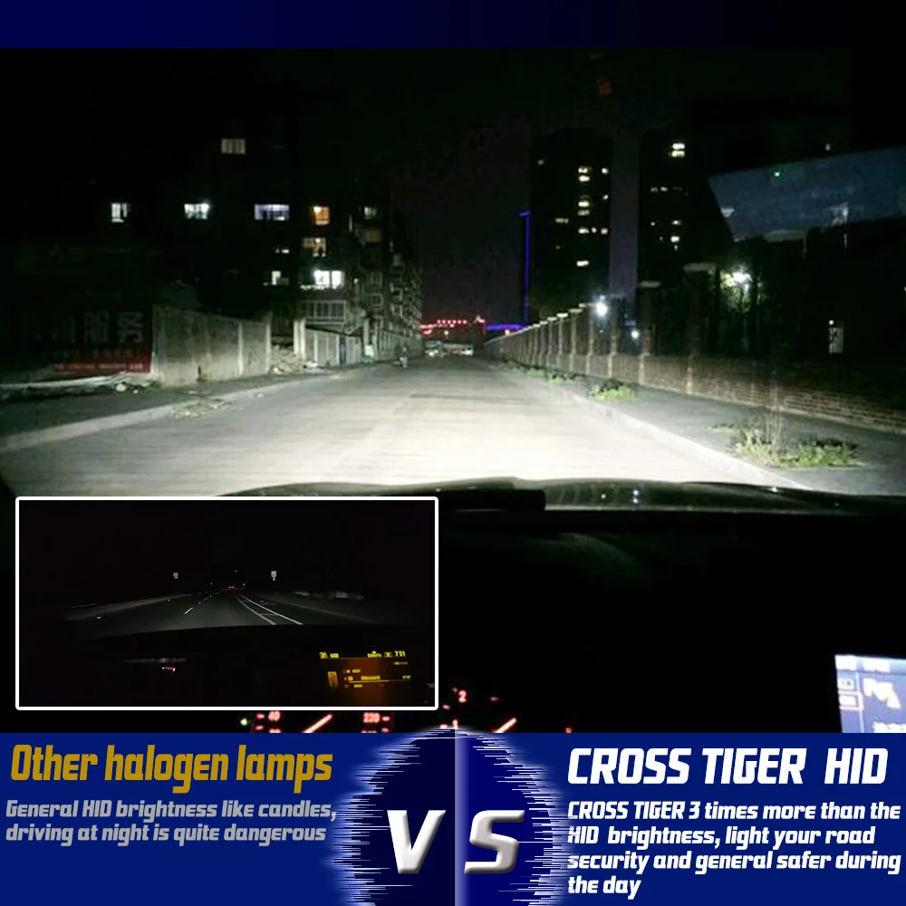 Новая ультраяркая Автомобильная фара HID 110 Вт 6000 К H1 H4 H7 H11 9005 9006 автомобильная