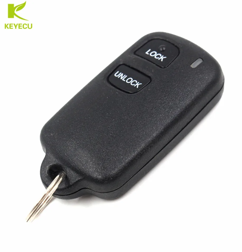 KEYECU Новая деталь 2 + 1 Кнопка 433 МГц для Toyota Sequoia Corolla Tacoma Tundra FCC: ELVATDD|buttons buttons|button for