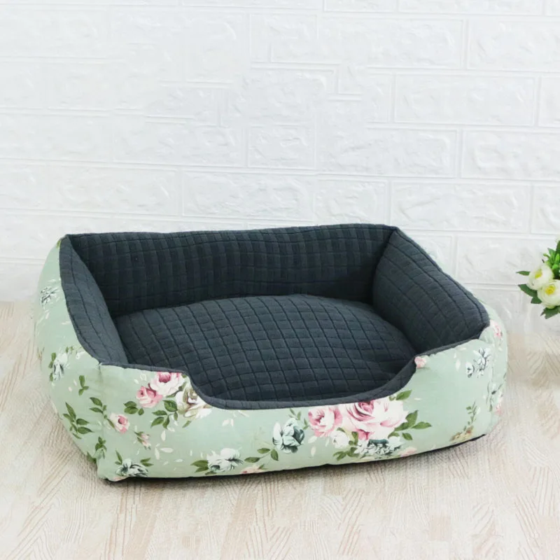 

Quality Cat Bed Warm Comfortable Kennel Puppy Small Dog Rest Sofa Mat Cattery Cats Cushion Machine Washable