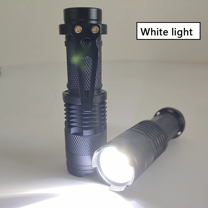 Z90 + CREE XP E Q5 Мини светодиодный фонарик 250 люмен мощность AA 14500 Регулируемый зум