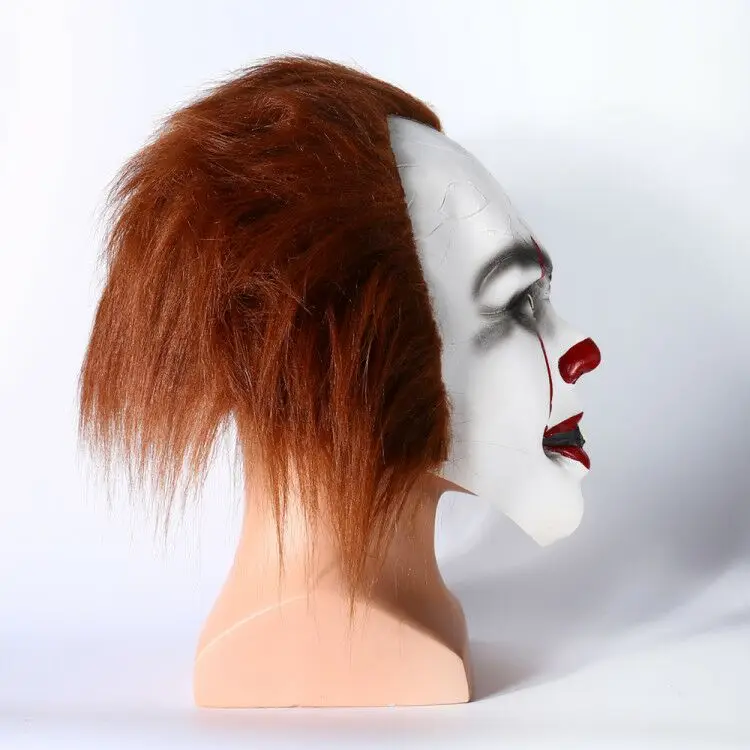 2017 фильм Stephen King's It маска Джокера фотоклоуна страшные маски для