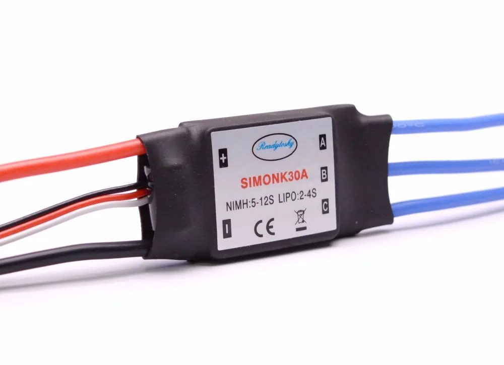 6 шт./лот 30A SimonK prgram RC бесщеточный ESC с BEC 2A для F450 S500 S550 F550 Axis Quadcopter Multicopter|brushless esc|rc