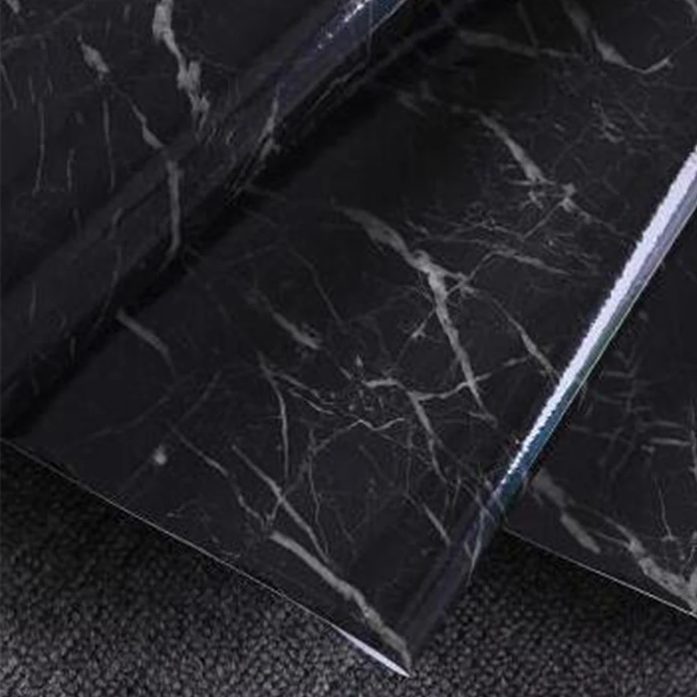 Style 4 60X50 см гранит мраморный эффект водонепроницаемый Толстый ПВХ обои самоклеющиеся пилинг палка рулонной бумаги - Цвет: Style 4