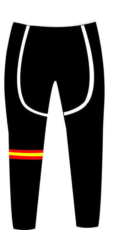 only pants Испанская команда Зимние флисовые велосипедные Джерси комбинезон Майо полиэстер одежда для велоспорта Одежда для езды на велосипеде спортивная одежда некоторых размеров - Цвет: only pants