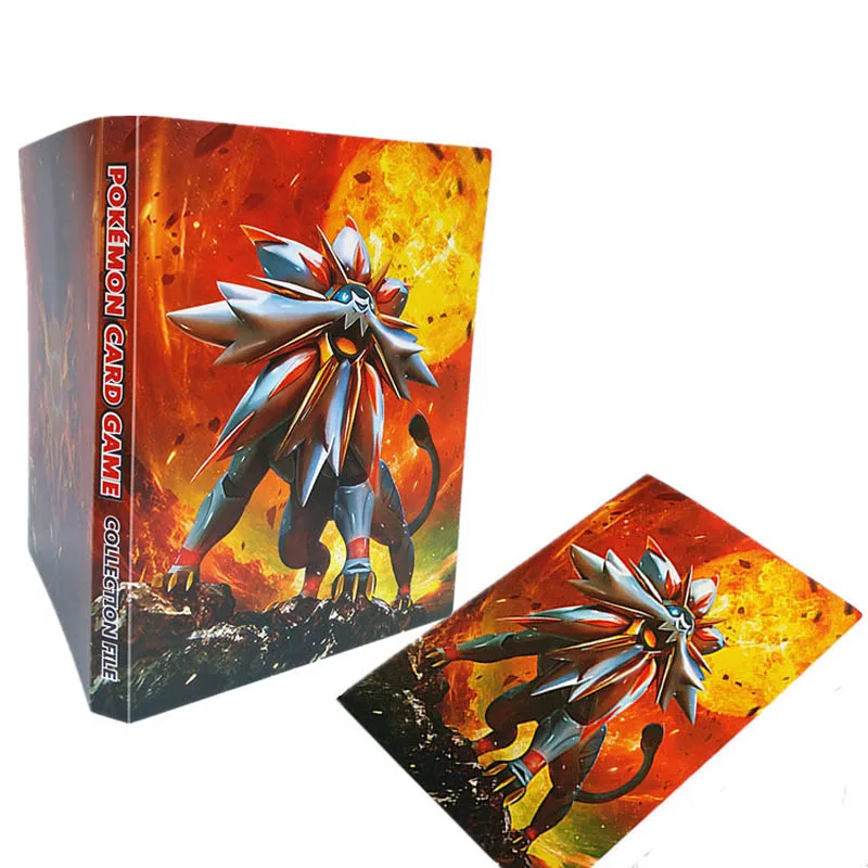 Pokemon Card Albums 8 POCKET/PAGE 112 карт Коллекционная папка альбом детский подарок