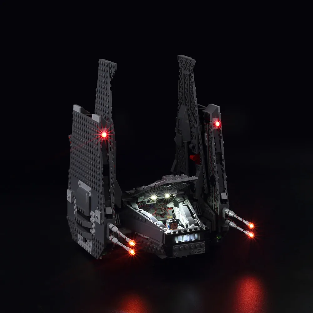 Светодиодный светильник комплект для 75104 Kylo командный шаттл совместим с 05006