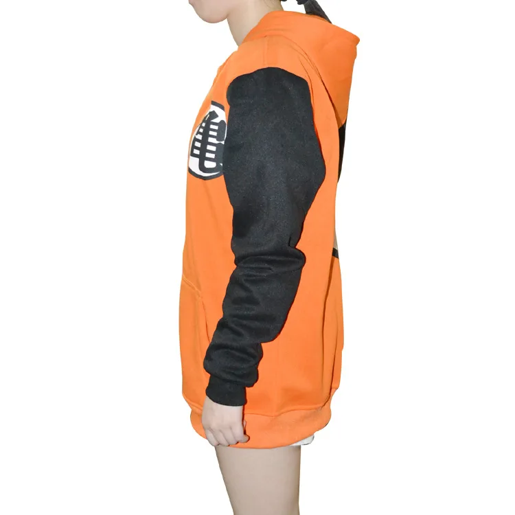 2017 Drogon Ball Goku character Unisex Adult cosplay Anime Winter clothes zipper Sweater | Cosplay Costumes