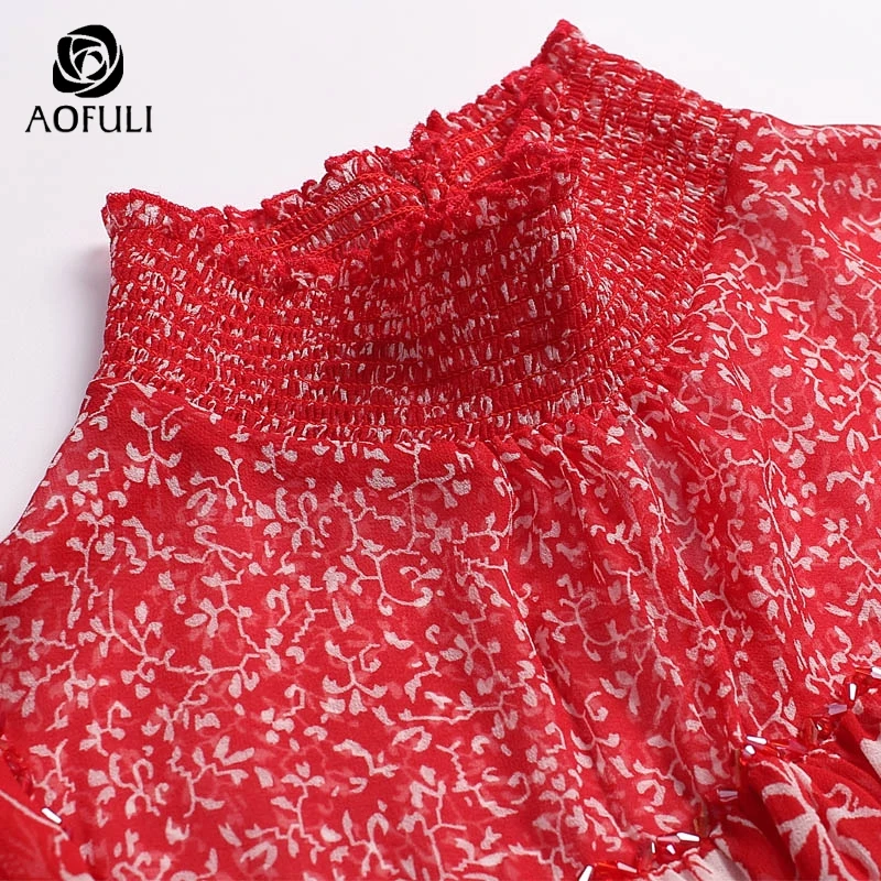 XL/4XL/5XL богемное шифоновое платье с цветочным принтом праздничные платья до