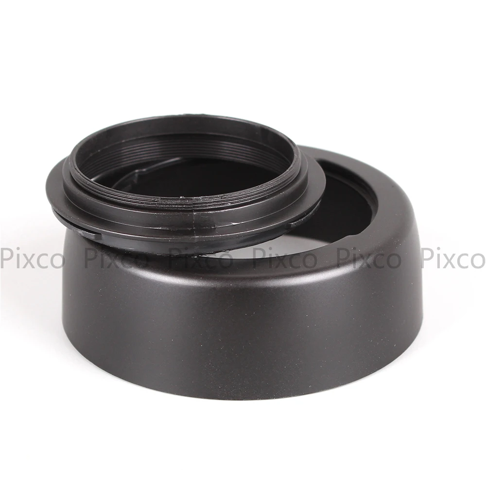 Бленда Pixco для объектива с байонетным креплением Nikon 50 мм f/1.8D черная | Электроника