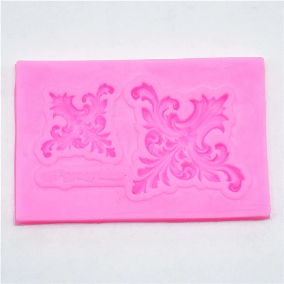 SEAAN Fondant Flower Silicone Mold Cake Decorating Tools Chocolate Mold European Relief Mold Kitchen Cake Baking Stencil