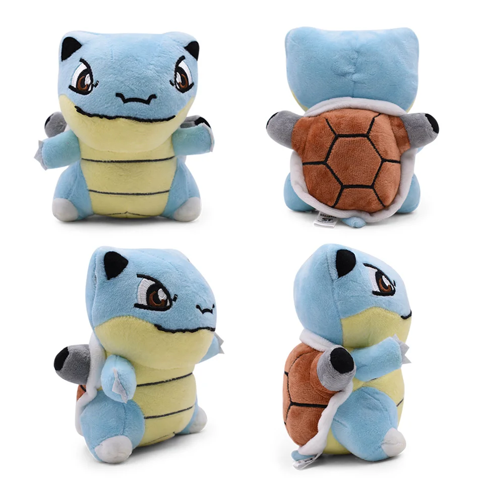 12-22 см милые чармандер алола льдом Vulpix Blastoise Haunter Tyranitar Furret Salamence Мягкие плюшевые игрушки аниме чучела кукла японская