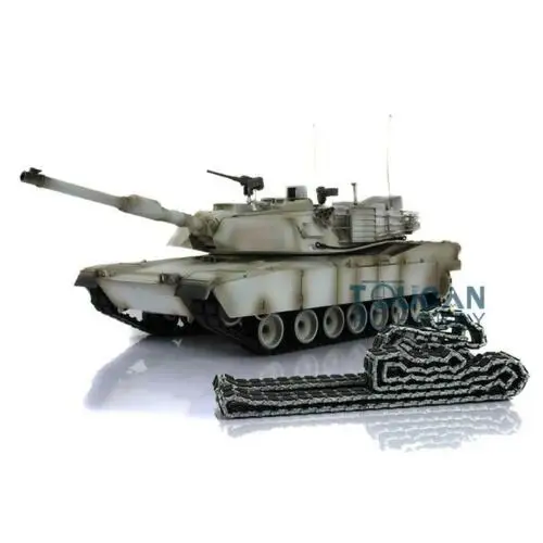 Heng Long 1/16 Snow TK 6 0 S Модернизированный Abrams RTR RC Tank 3918 Metal Tracks W/ Rubbers