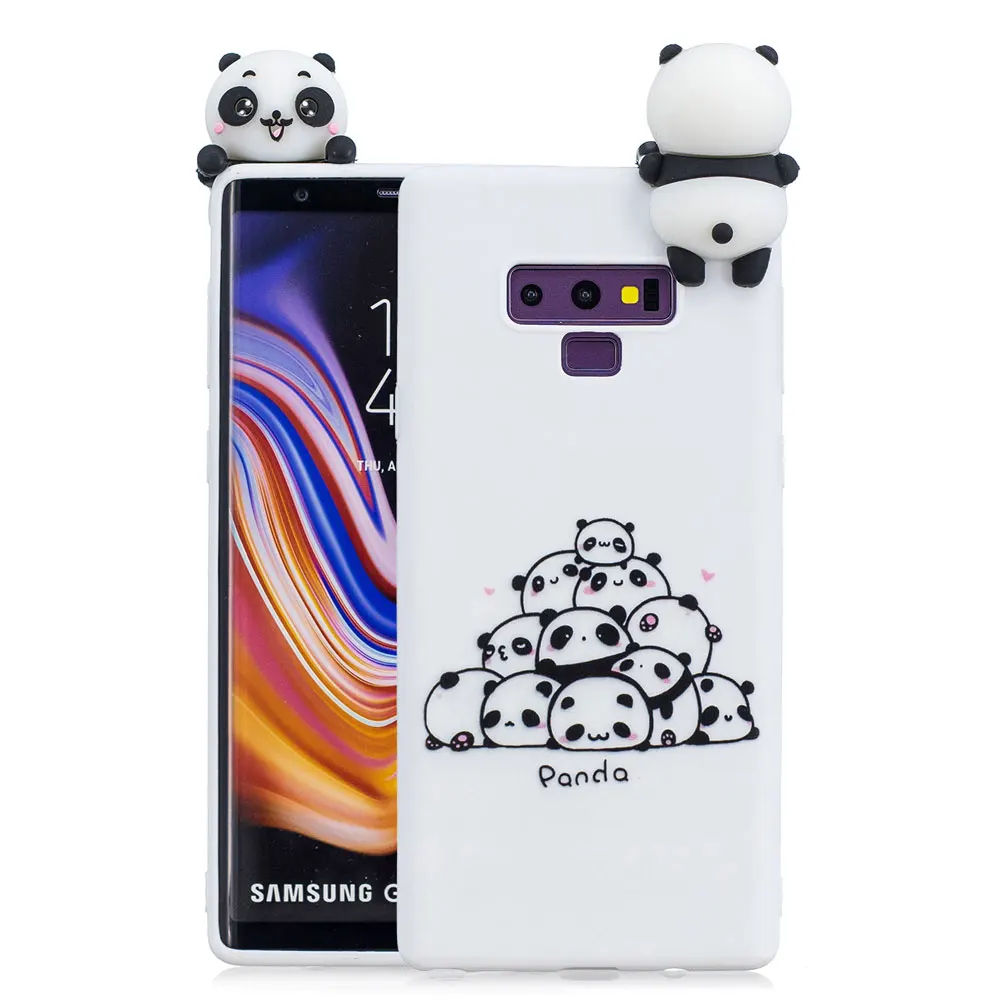 FQYANG Unicorn Owl Panda Cat Painted TPU Cover For SAMSUNG NOTE 9 8 S7 S8 S9 PLUS A6 A8 J7 J6 2018 2017 Funny Cartoon Phone Case | Мобильные