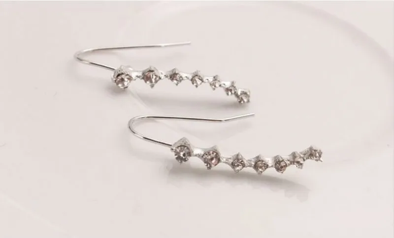 Leaf Ear Clip Gold Earrings For Women Pendientes Mujer Jewellery Earings Fashion Jewelry Orecchini Oorbellen Voor Vrouwen