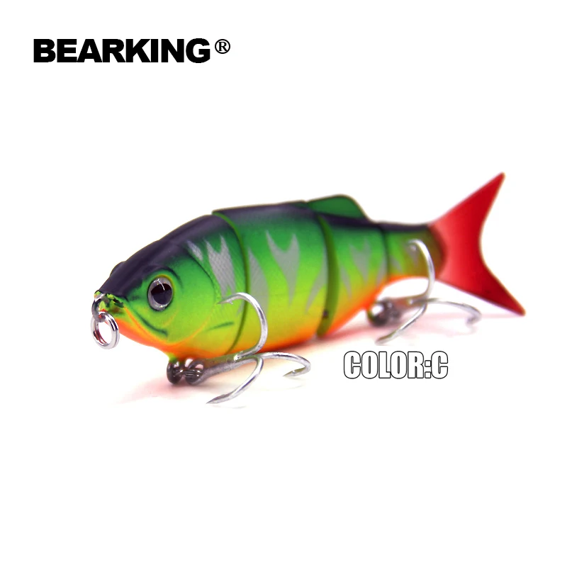 Лидер продаж 2017 модель Bearking 8 см 10 г рыболовные воблеры 5 шт./лот рыболовная