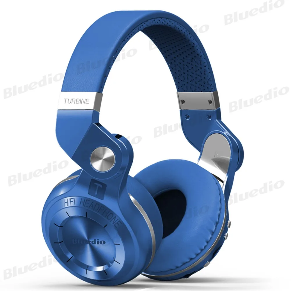 Оригинальные Bluedio T2 Plus наушники беспроводные Bluetooth MP3 гарнитура стерео HIFI музыка