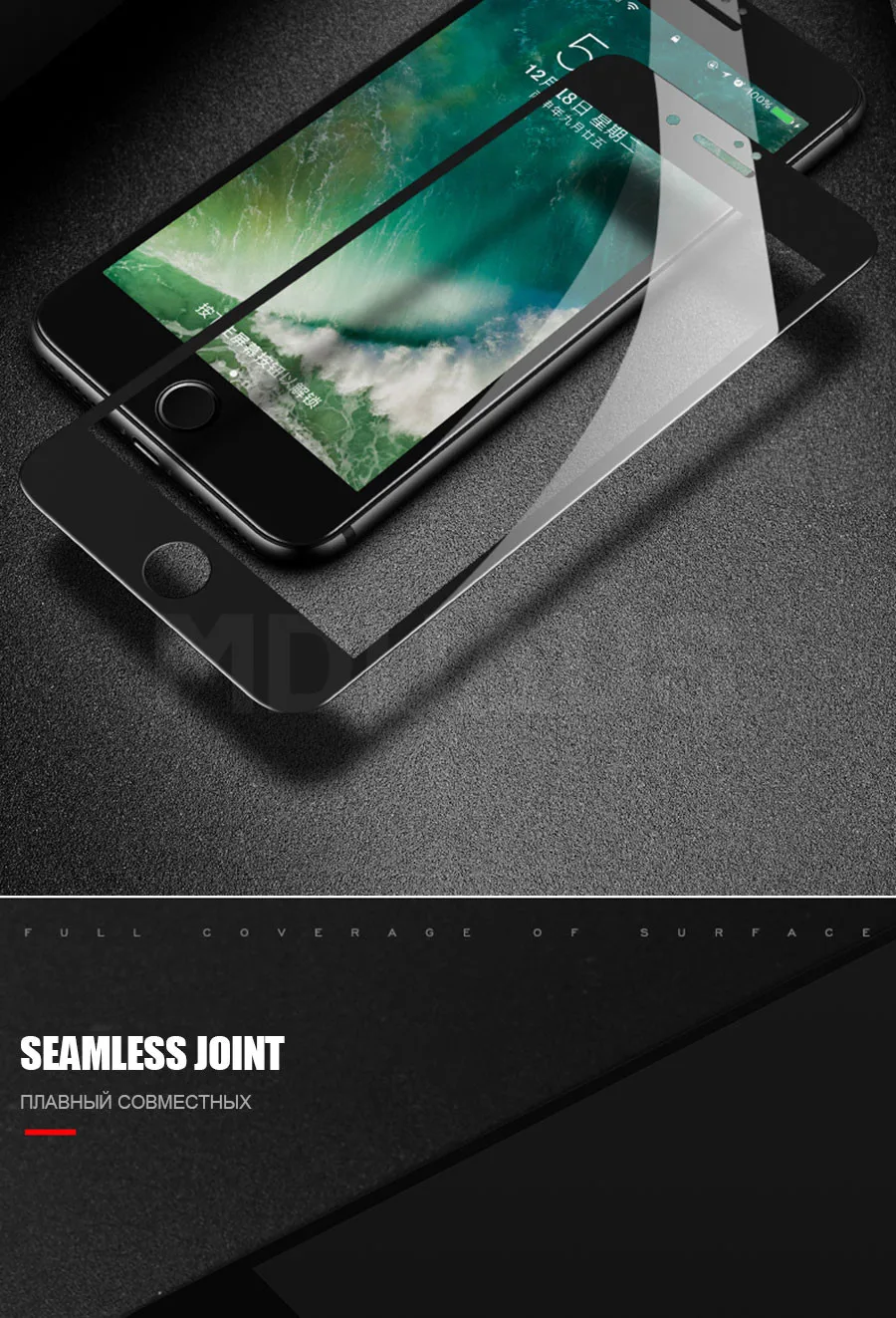 Новинка 9D изогнутое полное покрытие закаленное стекло для iPhone X XR XS Max Защита экрана для iPhone 8 7 6 6s Plus защитная пленка