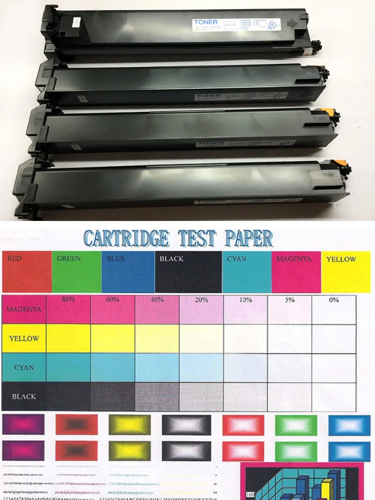 JIANYINGCHEN совместимый цветной тонер-картридж TN214 для Konica Minolta Bizhub C200 C210 C7720(4 шт./лот