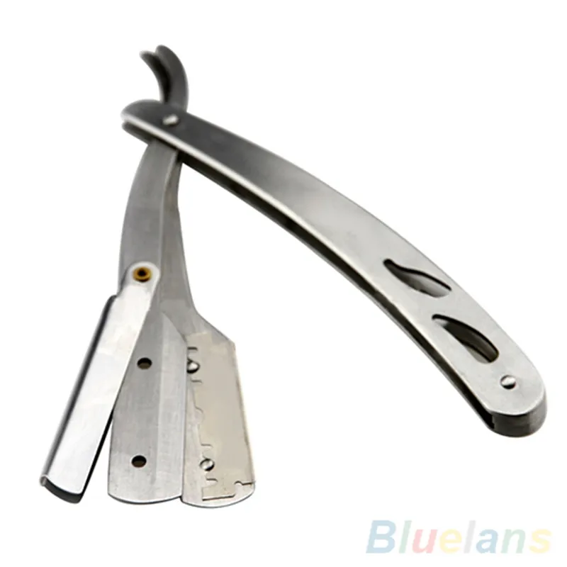 Professional Straight Barber Edge Steel Razors Folding Shaving Knife Hair Removal Tools Beard Cutter | Красота и здоровье