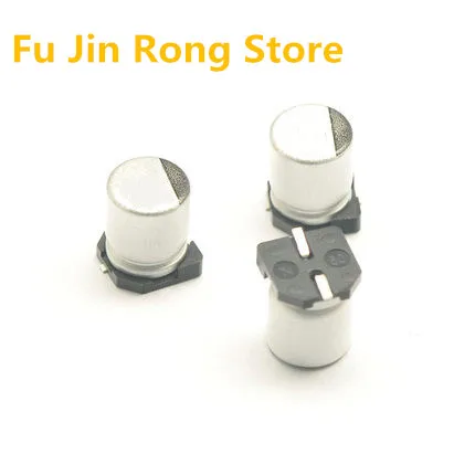 

20 шт./лот 100icf 25B 25V 100 мкФ 8*6,5 8*6 smd алюминиевый электролитический конденсатор стационарный конденсатор компьютерная материнская плата график...