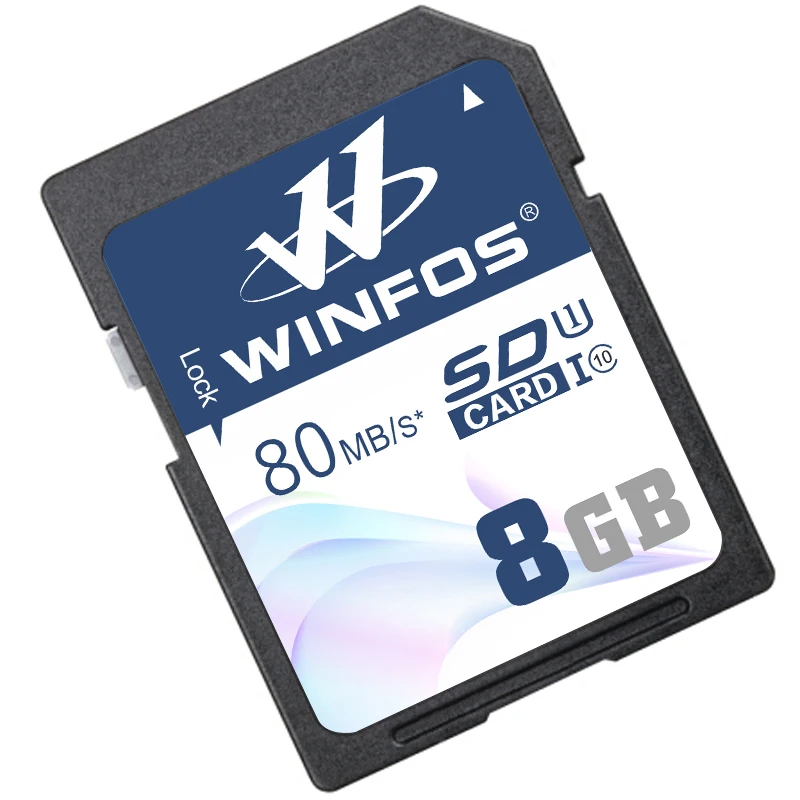 SD карта памяти Winfos 128 ГБ 64 32 класс 10 8 16 ГБ|Карты памяти| |