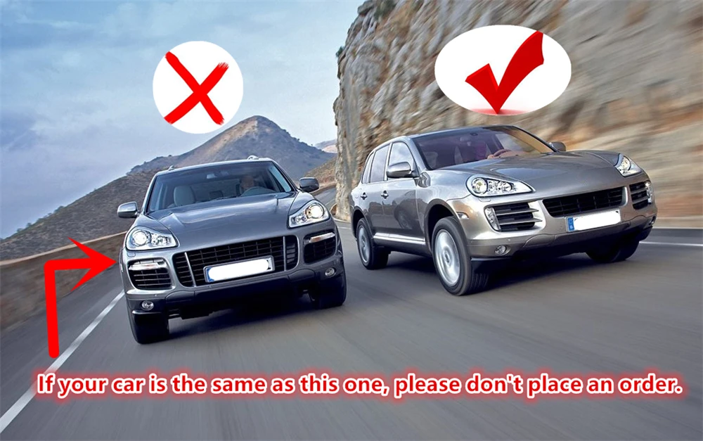 1 пара дневные ходовые огни для Porsche Cayenne я 957 9PA 2006 2007 2008 2009 2010 светодиодный