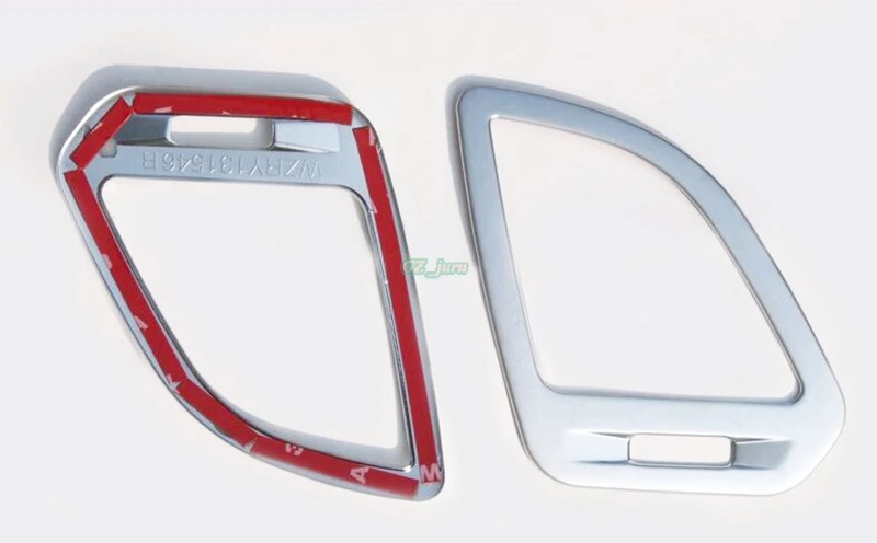 2 шт./компл. стайлинга автомобилей ABS Хромированная Автомобильная внутренняя