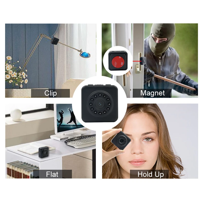 WI FI Micro Камера HD 1080 P Ночное видение и движения Сенсор безопасности дома видео мини