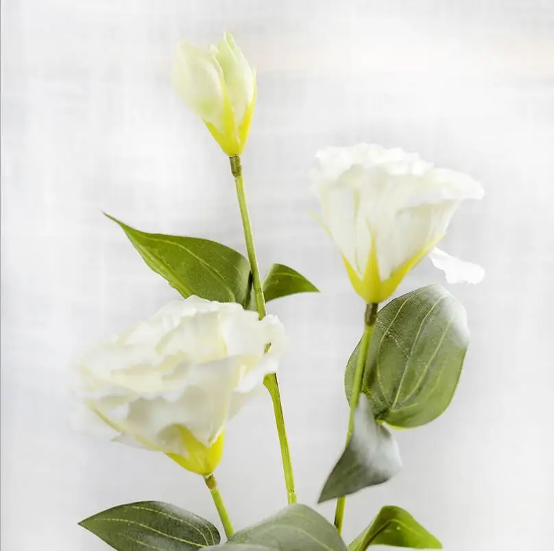 Реальные цветы 70 см красочные Трайдент Campanulaceae искусственные цветы для украшения свадьбы вечерние украшения