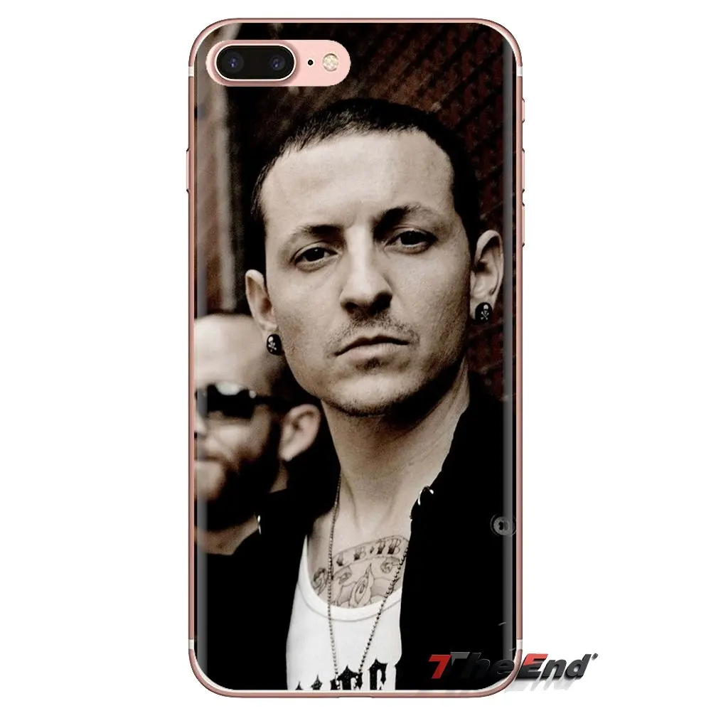 Прозрачный мягкий чехол для Xiaomi Redmi 4A S2 Note 3 3S 4 4X 5 Plus 6 7 6A Pro Pocophone F1 Music Linkin park |