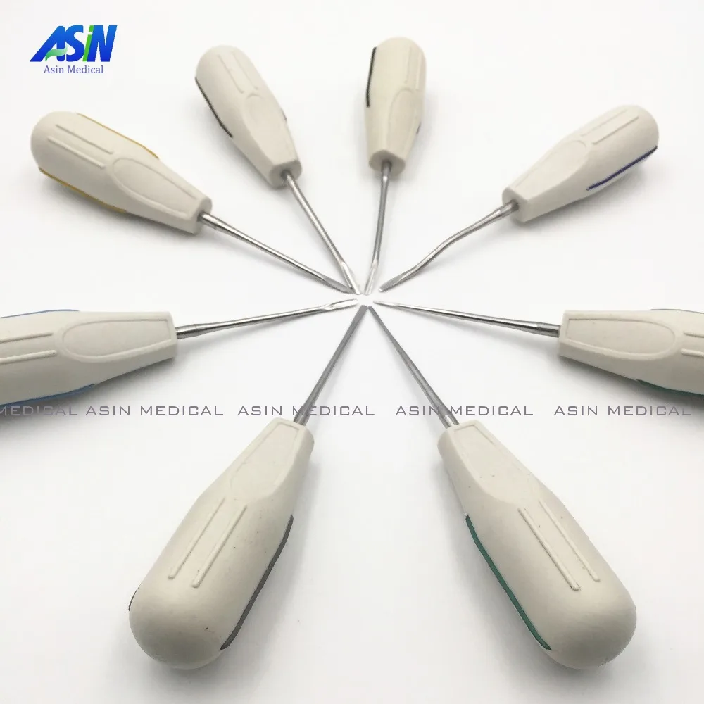 8PCS/kit Dental tongue scraper Very minimally invasive tooth extraction tooth quite invasive dental instruments Asin