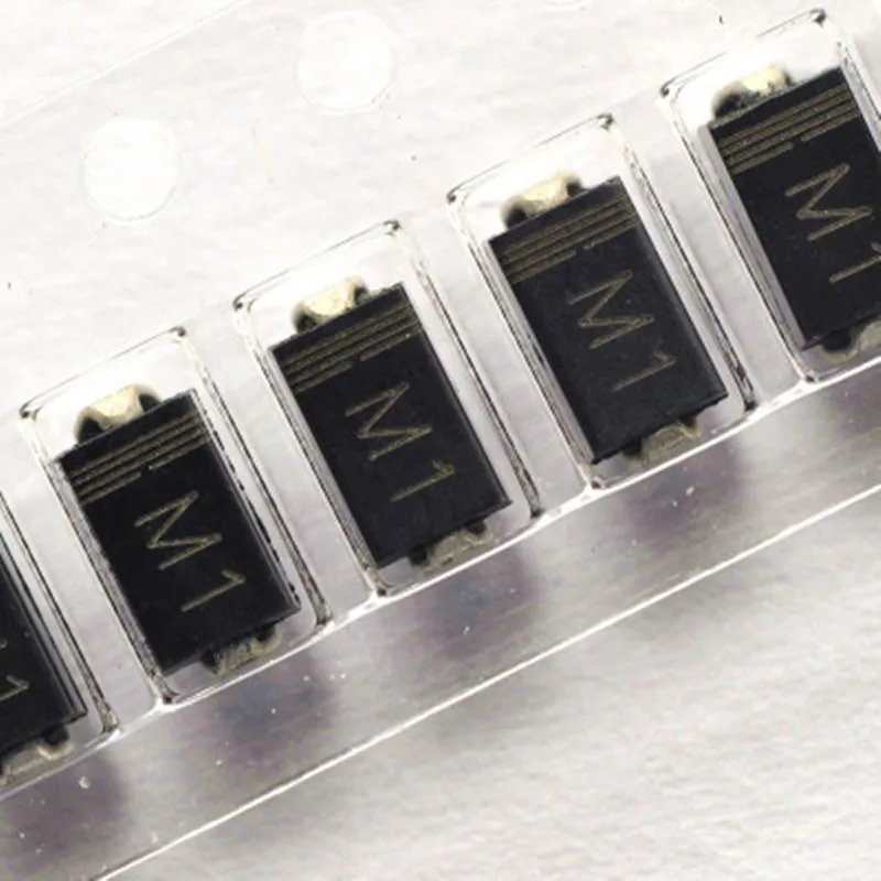 Выпрямитель 1N4001 M1 SMA SMD 1A 50 в 100 шт.|diode 1a|diode 1n4001diode 100pcs |