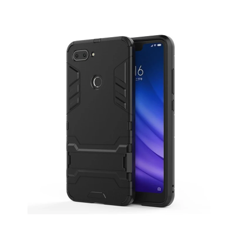 Бронированный защитный чехол Железного человека для телефона xiaomi 8Lite ТПУ Рамка