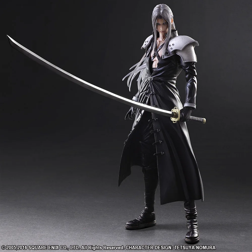 PLAY Arts Kai Final Fantasy VII 7 Sephiroth ПВХ фигурка Коллекционная модель игрушки 26 см | Игрушки и